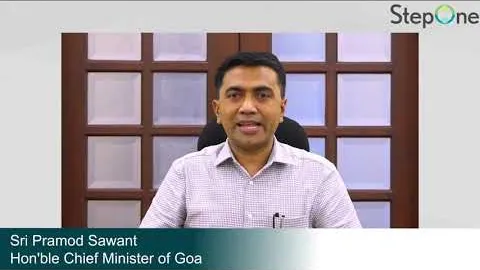Dr Pramod Sawant speaking about Project StepOne